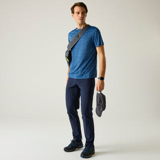 Men's Fingal Edition Marl T-Shirt | Olympia Blue Navy