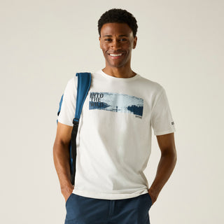 Men's Cline IX T-Shirt | White Outdoor Wild