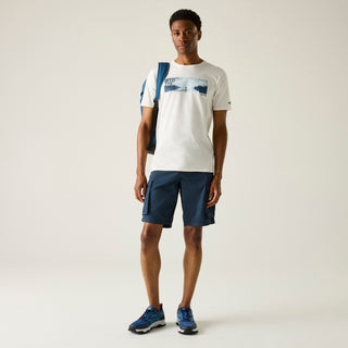 Men's Cline IX T-Shirt | White Outdoor Wild