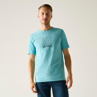 Men's Cline IX T-Shirt | Nordic Blue