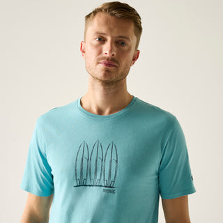 Men's Cline IX T-Shirt | Nordic Blue