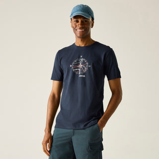 Men's Cline IX T-Shirt | Navy Compass
