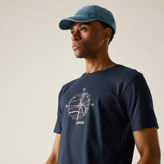 Men's Cline IX T-Shirt | Navy Compass