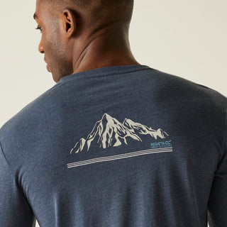 Men's Maylow Long Sleeved T-Shirt | Navy