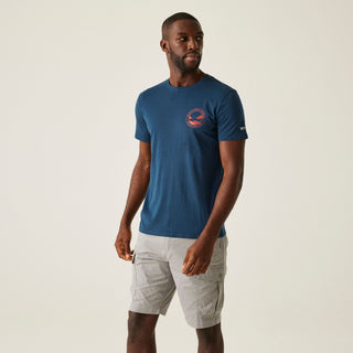 Men's Breezed V T-Shirt | Moonlight Denim
