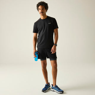 Men's Virda T-Shirt | Ash Black