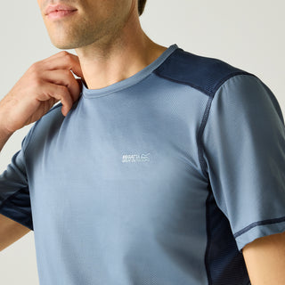 Men's Virda T-Shirt | Dark Tango Black