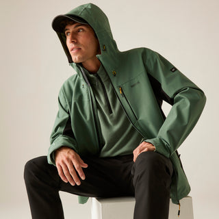 Birchdale II Waterproof Jacket | Dark Forest Green Black