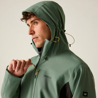 Birchdale II Waterproof Jacket | Dark Forest Green Black
