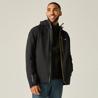 Birchdale II Waterproof Jacket | Black Wood Brown