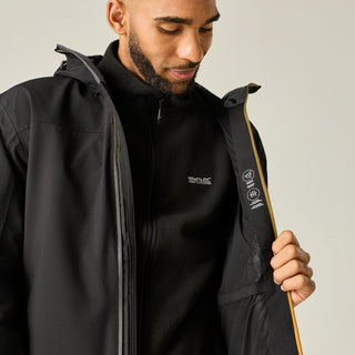 Birchdale II Waterproof Jacket | Black Wood Brown