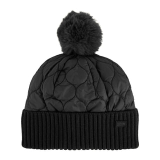 Unisex Showerproof Beanie Hat | Black