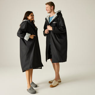 Adult's Waterproof Changing Robe | Black