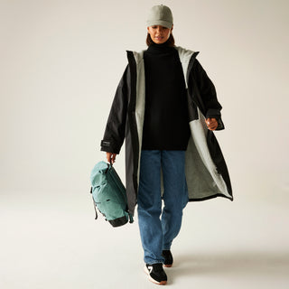 Adult's Waterproof Changing Robe | Black