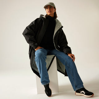 Adult's Waterproof Changing Robe | Black