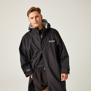 Adult's Waterproof Changing Robe | Black