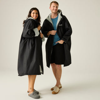 Adult's Waterproof Changing Robe | Black
