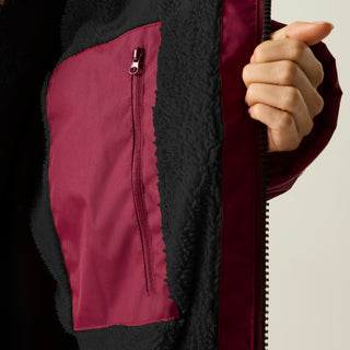 Adult's Waterproof Changing Robe | Dark Maroon