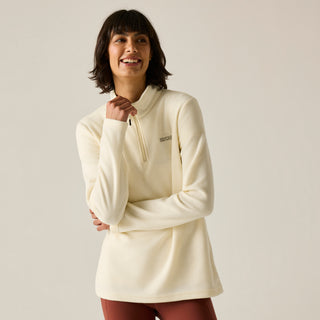 Women's Sweethart Lightweight Half-Zip Fleece | Polar Bear Parchment