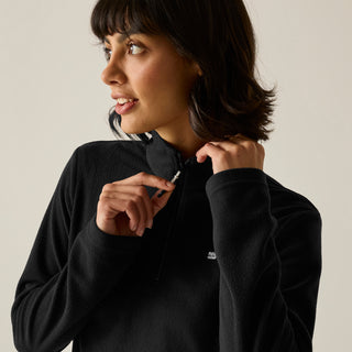 Women's Sweethart Lightweight Half-Zip Fleece | Black