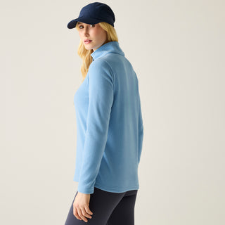 Women's Sweethart Lightweight Half-Zip Fleece | Washed Denim