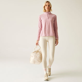 Women's Montes Lightweight Half-Zip Fleece | Lilas Powder Lilac