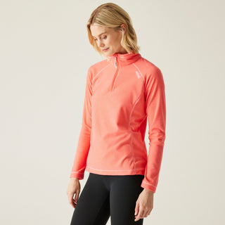 Women's Montes Lightweight Half-Zip Fleece | Peach Bloom Shell Pink