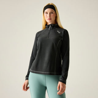 Women's Montes Lightweight Half-Zip Fleece | Seal Grey Ash