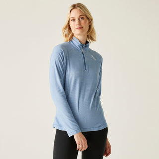 Women's Montes Lightweight Half-Zip Fleece | Coronet Blue