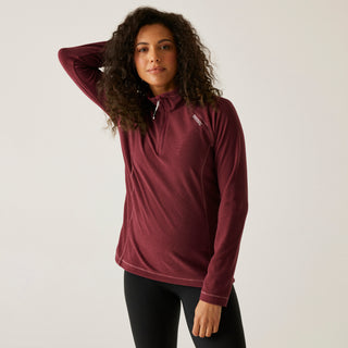 Women's Montes Lightweight Half-Zip Fleece | Dark Pimento