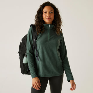 Women's Montes Lightweight Half-Zip Fleece | Spruce Green