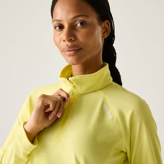 Women's Montes Lightweight Half-Zip Fleece | Canary Yellow