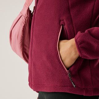 Women's Floreo IV Full Zip Fleece | Dark Pimento