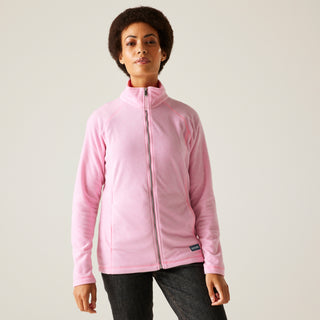 Women's Mayse Full Zip Fleece | Soft Pink Marl