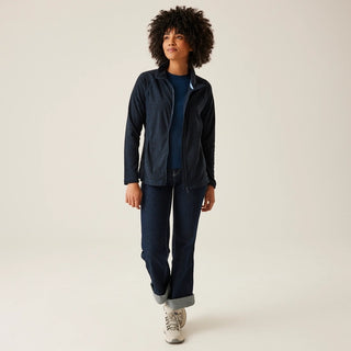 Women's Mayse Full Zip Fleece Navy Black Marl
