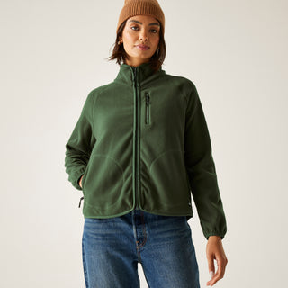 Women's Frankie Full Zip Fleece | Dark Khaki