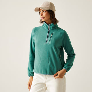 Women's Frankie Half Zip Fleece | Spruce Green