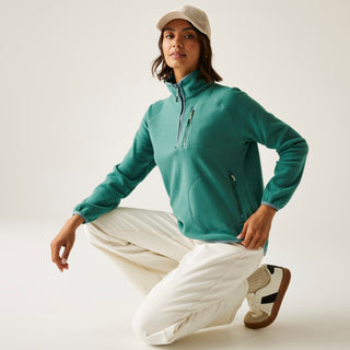 Women's Frankie Half Zip Fleece | Spruce Green