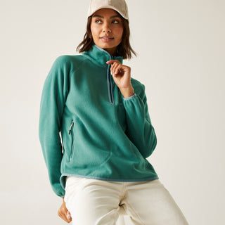 Women's Frankie Half Zip Fleece | Spruce Green