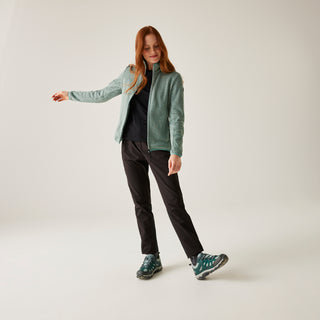 Women's Elzie Full Zip Fleece | Green Haze