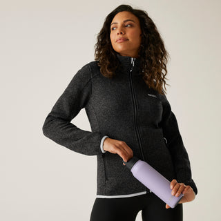 Women's Newhill Full Zip Fleece | Black Oyster