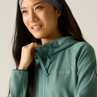 Women's Nayna Hooded Full Zip Fleece | Ivy Moss