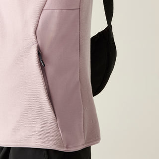 Women's Nayna Hooded Full Zip Fleece | Powdered Lilac