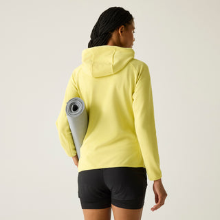 Women's Nayna Hooded Full Zip Fleece | Canary Yellow