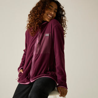 Frankie Full Zip Fleece | Fig Violet