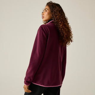 Frankie Full Zip Fleece | Fig Violet