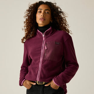 Frankie Full Zip Fleece | Fig Violet