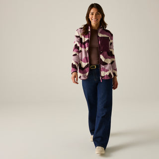 Frankie Full Zip Fleece | Abstract Mountainscape