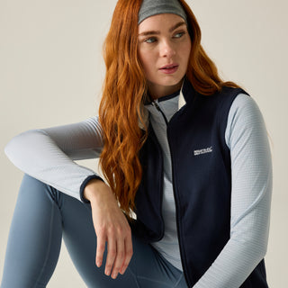 Sweetness II Fleece Gilet | Navy Polar Bear