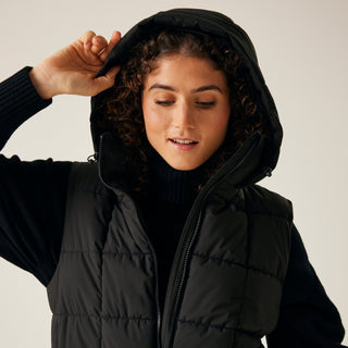 Women's Leandra Longline Bodywarmer Black